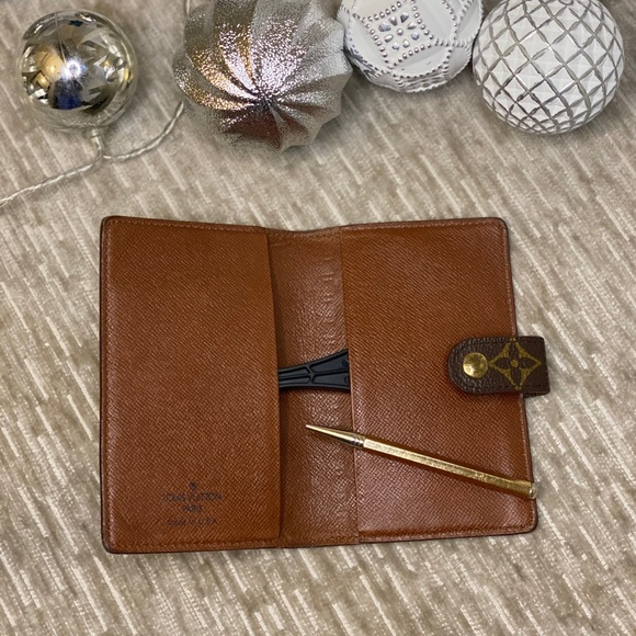 LOUIS VUITTON MONOGRAM ORGANIZER WITH PENCIL - Picture 6 of 9